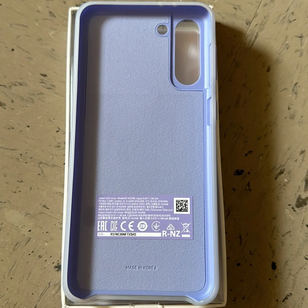 Samsung Galaxy S21+ / S21+ 5G LED Violet Case Cover